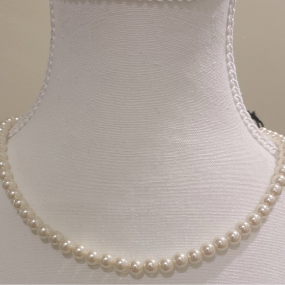 NWT BARCS Faux βEssential Pearlβ Chocker-Style Necklace $35 (RRP $49.95)ποΈπ - Picture 2 of 5
